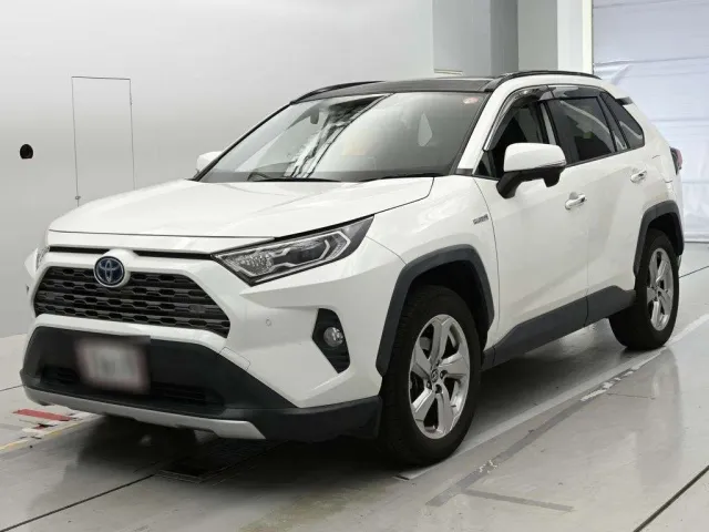 Toyota RAV4 White Hybrid G 4WD 2019