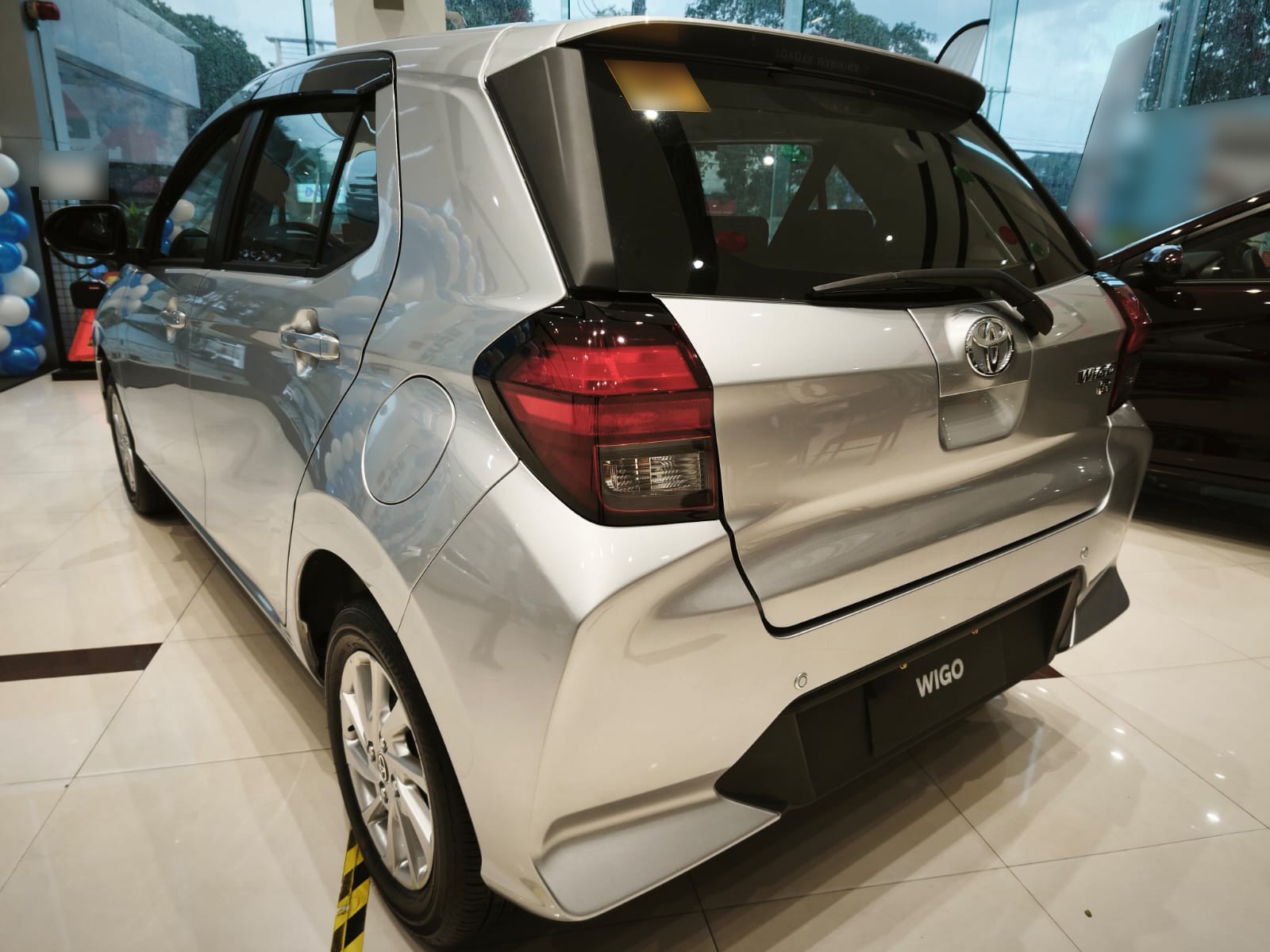 2027 TOYOTA WIGO HATCHBACK G 1.0 2WD CVT Silver (Z-1316) image 3