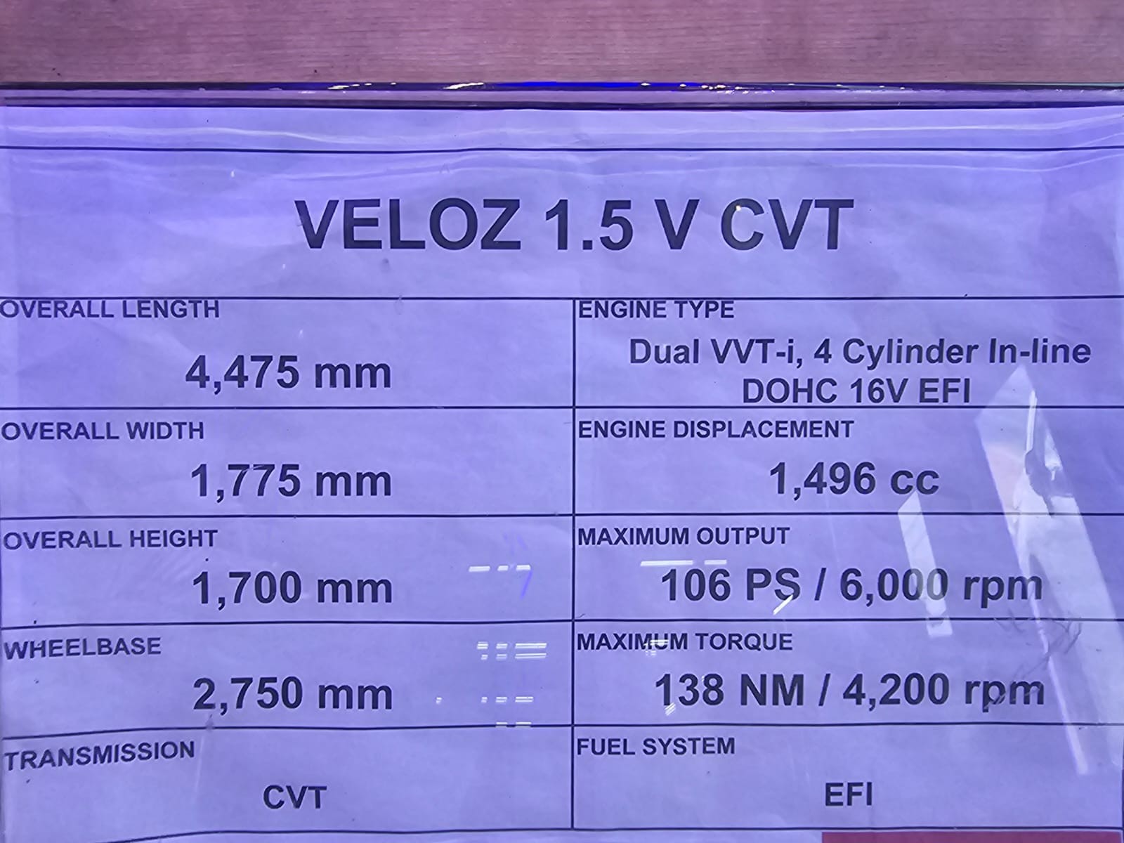 2027 TOYOTA VELOZ SUV V 1.5 2WD CVT Silver image 8