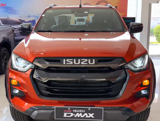 2027 ISUZU D-MAX DOUBLE CAB LS-E 3.0 4WD AT Orange image 4